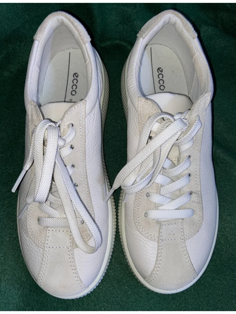 ECCO Women's Soft 60 Zero Lace Up Sneaker Air Shadow White 220253 61163 5 - 5.5